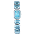 Millenia Watch, Octagon cut bracelet, Blue, Stainless Steel