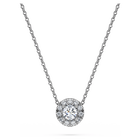 Eternity pendant, Laboratory grown diamonds 0.23 ct tw, Sterling silver