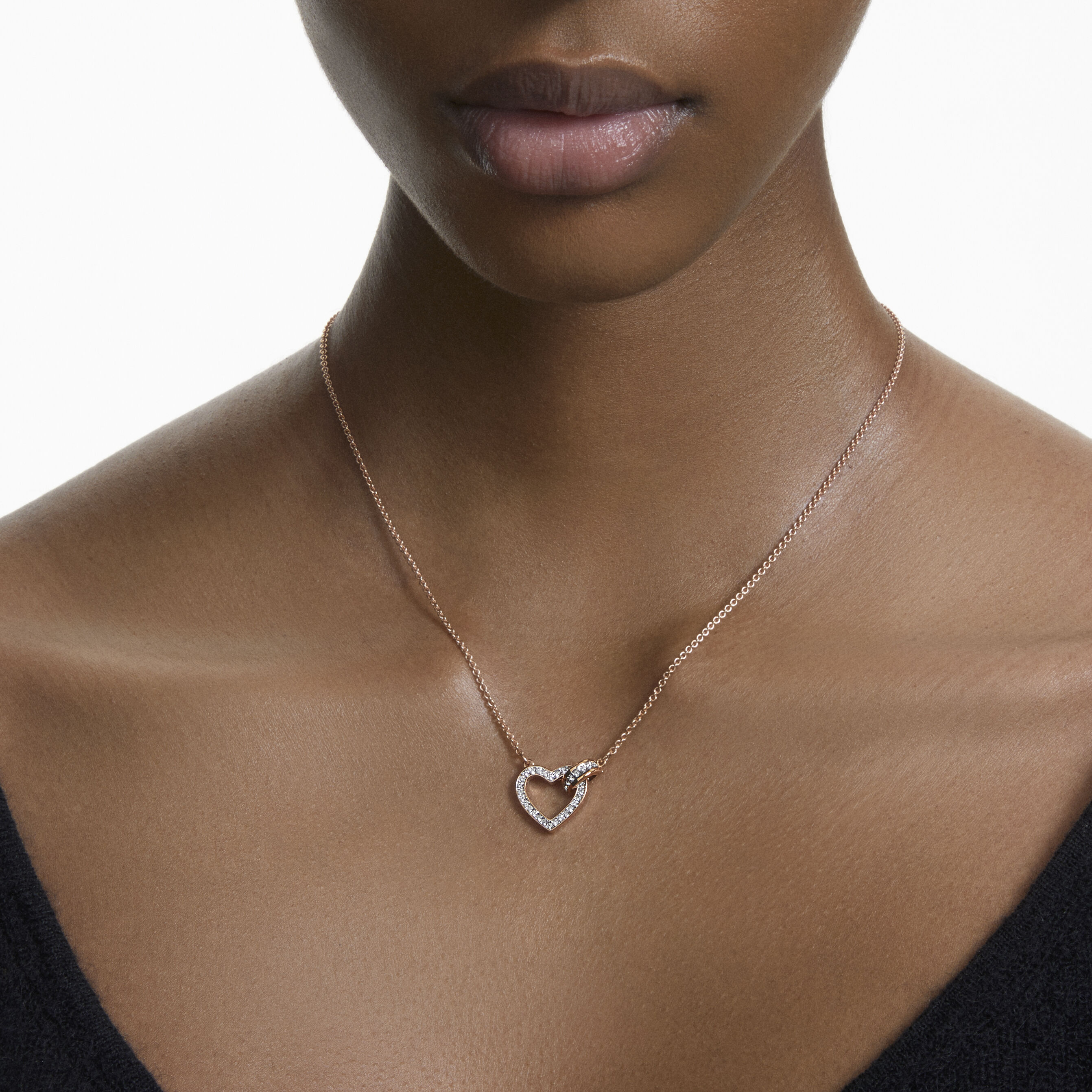 Swarovski heart sale pendant necklace