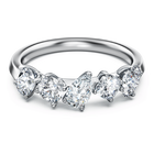 Galaxy ring, Laboratory grown diamonds 1 ct tw, 18K white gold