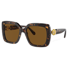 Sunglasses, Oversized, Square shape, SK6001 EL SQ, Brown