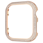 Sparkling case, For Apple Watch® Series 7, 41 mm, Rose gold tone