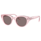 swarovski sunglasses round shape sk6025 pink