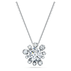 Galaxy pendant, Laboratory grown diamonds 2 ct tw, 18K white gold