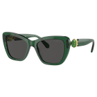 Sunglasses, Square shape, SK6018, Green