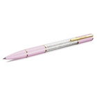 Crystalline Lustre ballpoint pen, Pink, Gold-tone plated