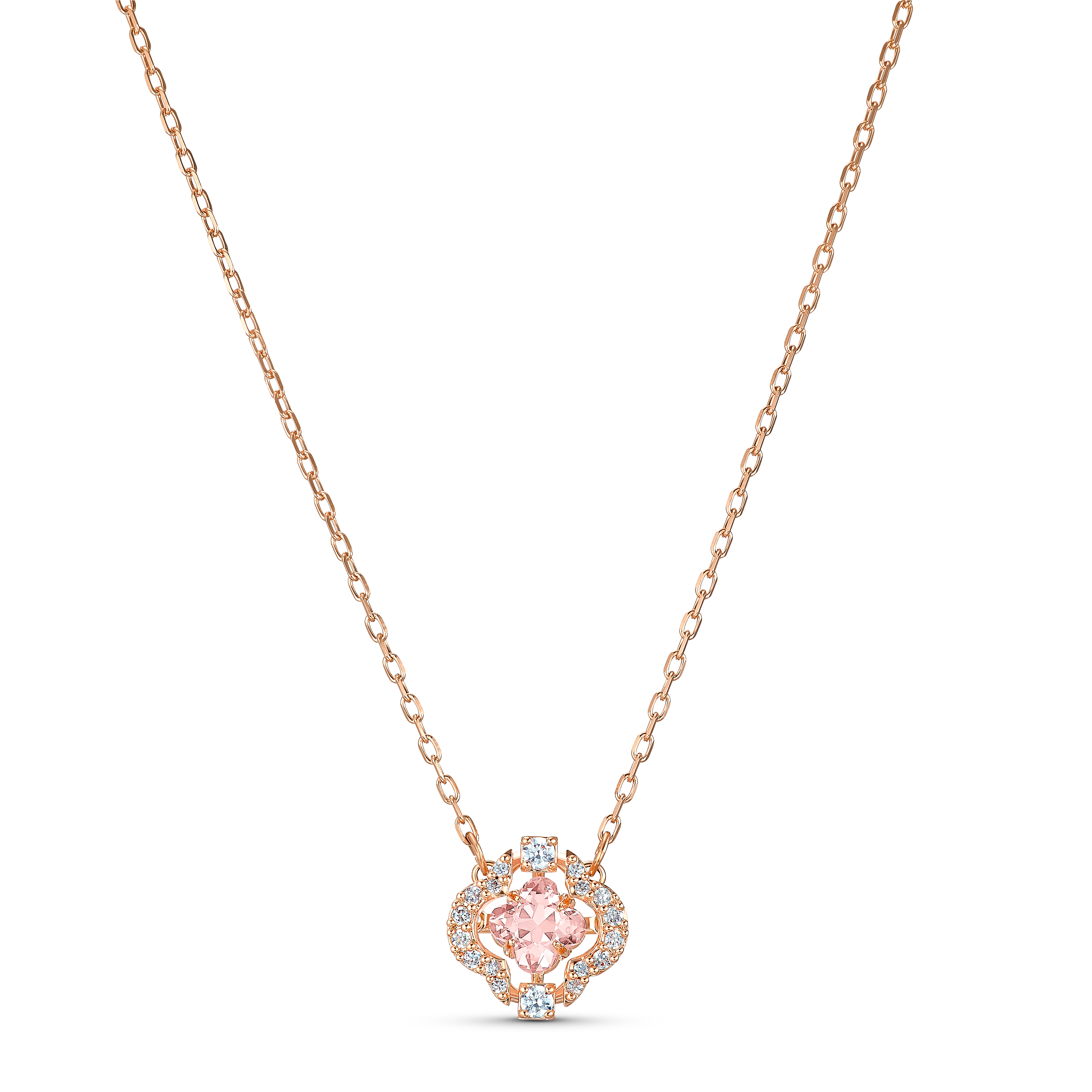 スワロフスキー SWAROVSKI Sparkling Dance Round Rose Gold/Red